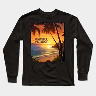 Laid-Back and Loving It: Your Coastal Escape Long Sleeve T-Shirt